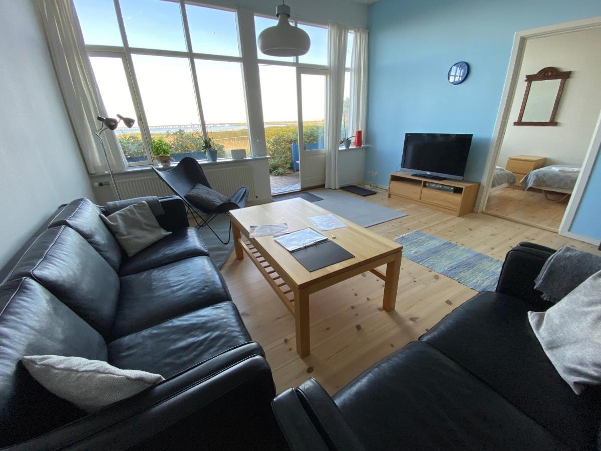 Skaerven Beachfront Apartments And Cottage Nyborg Buitenkant foto
