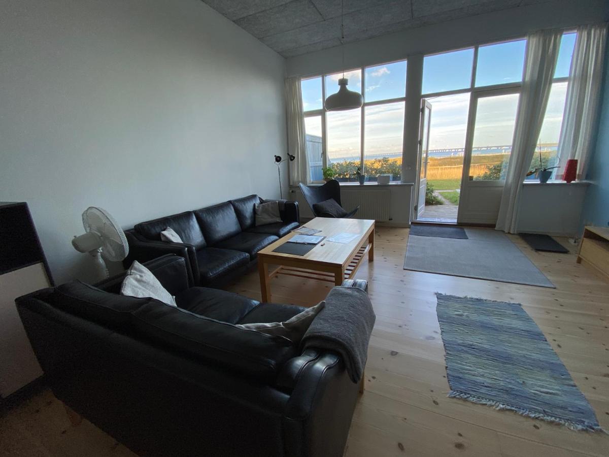 Skaerven Beachfront Apartments And Cottage Nyborg Buitenkant foto