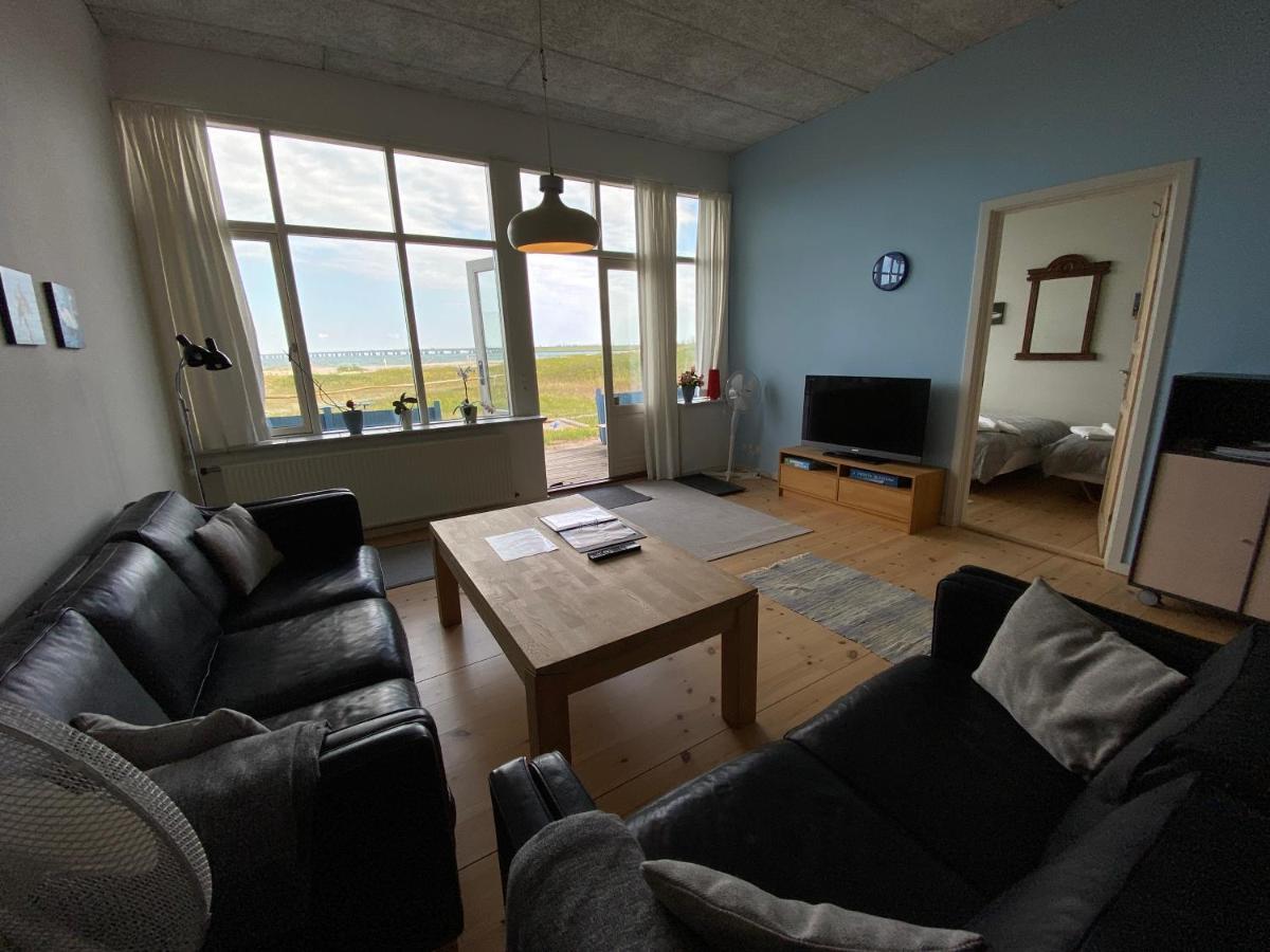Skaerven Beachfront Apartments And Cottage Nyborg Buitenkant foto