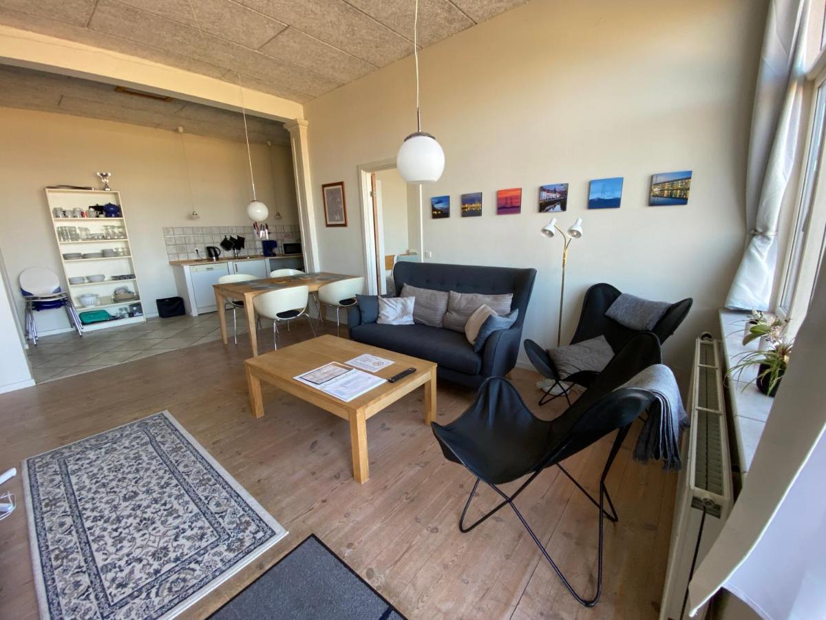 Skaerven Beachfront Apartments And Cottage Nyborg Buitenkant foto