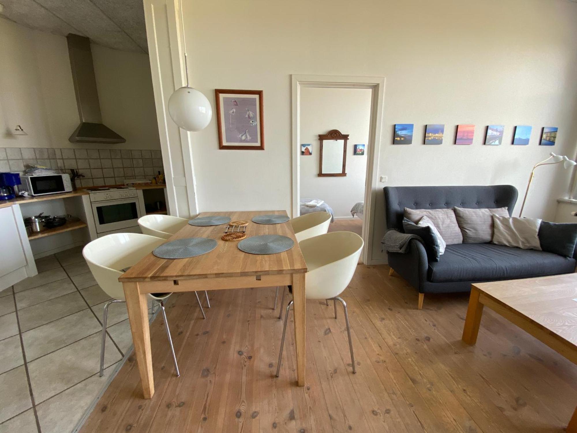 Skaerven Beachfront Apartments And Cottage Nyborg Buitenkant foto